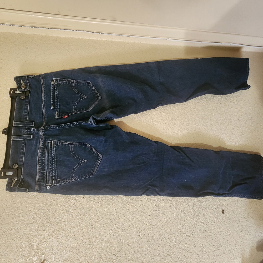 Levi's Blue Straight Jeans Classic Denim Style
